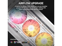 Corsair Frame 4000D LCD RS Performance mid tower (hvit) Midi tower