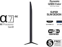LG 75'' QNED7E AI 4k Smart TV 75QNED7EA6B (2025) 70 - 79 tommer TV