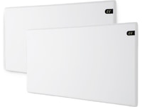 Adax Neo Basic Panelovn 1000W (hvit) 2pk Panelovner