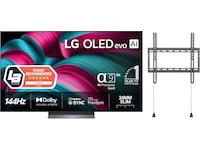 LG 55" C5 AI 4K OLED Smart TV (2025) + veggfeste 50 - 59 tommer TV