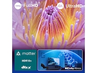 Philips 50" PUS7000/12 4K LED Smart TV (2025) + lydplanke 60 - 69 tommer TV