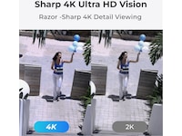 Reolink Argus PT Ultra 4K trådløst sikkerhetskamera (2-stk./solpanel) Overvåkningskameraer