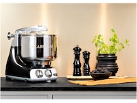 ANKARSRUM Assistent Original Kjøkkenmaskin (matt sort) + beskyttelsestrekk Kjøkkenmaskiner