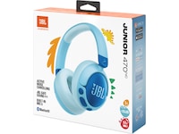 JBL Junior 470NC trådløse hodetelefoner, over-ear (blå) Hodetelefoner