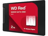 WD Red SA500 SSD NAS 2 TB Harddisk 2,5