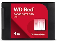 SanDisk WD Red SA500 SSD NAS 4TB Harddisk 2,5