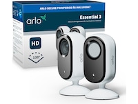 Arlo Essential 3 HD innendørs overvåkningskamera 2-pack Overvåkningskameraer
