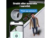 Arlo Essential 3 2K utendørs overvåkningskamera 2-pack + solcellepanel Overvåkningskameraer