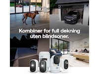 Arlo Essential 3 utendørs overvåkningskamera HD PTZ 2-pack Overvåkningskameraer