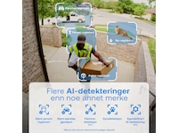 Arlo Essential 3 utendørs overvåkningskamera HD PTZ 2-pack Overvåkningskameraer