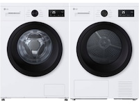 LG F4A1009NWKB vaskemaskin (hvit) + tørketrommel Vaskemaskin