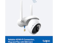 TP-Link Tapo C665G KIT overvåkningskamera solcelledrevet Wi-Fi/4G Overvåkningskameraer