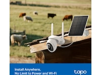TP-Link Tapo C665G KIT overvåkningskamera solcelledrevet Wi-Fi/4G Overvåkningskameraer