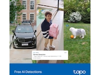 TP-Link Tapo C660 KIT overvåkningskamera solcelledrevet Overvåkningskameraer