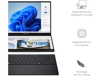 ASUS Zenbook Duo UX8406CA 14" FHD OLED berøringsskjerm PC - Bærbar / laptop