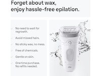 Braun Silk·épil 7 (sølv) Epilator & IPL-hårfjerning