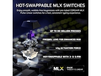 Corsair GALLEON 100 SD mekanisk gamingtastatur RGB Gamingtastatur