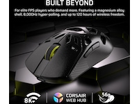 Corsair Sabre v2 Pro gamingmus (hvit) Gamingmus