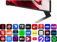 LG 55'' QNED85 evo AI MiniLED 4k smart-TV (2025) + soundbar 60 - 69 tommer TV