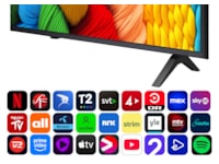 LG 43" NANO80 AI 4K NanoCell smart-TV (2025) + soundbar 60 - 69 tommer TV