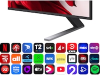 LG 65'' QNED85 evo AI MiniLED 4k smart-TV (2025) + soundbar 60 - 69 tommer TV