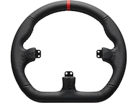 Asetek Closed D rattkrans skinn (svart) Ratt og pedaler