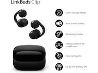 Sony LinkBuds Clip åpne øretelefoner (sort) Hodetelefoner