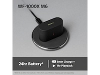 Sony WF-1000XM6 trådløse ørepropper med støyreduksjon (sort) Ørepropper