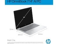 HP OmniBook 7 AI 14-fr0071no 14" 2K OLED -B-Grade Demo bærbar PC