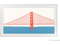 Samsung 55" The Frame LS03FA QLED 4K smart-TV (2025) + hvit ramme 50 - 59 tommer TV