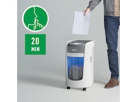 Leitz Makuleringsmaskin IQ OptiMax Home Office 225 Mikrokutt P5 Makuleringsmaskiner