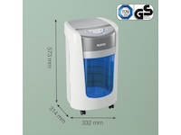 Leitz Makuleringsmaskin IQ OptiMax Home Office 225 Mikrokutt P5 Makuleringsmaskiner