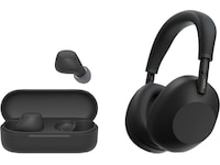 Sony WH-1000XM6 trådløse hodetelefoner, over-ear (sort) + WF-510 buds Hodetelefoner