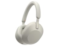 Sony WH-1000XM5 trådløse hodetelefoner, over-ear (sølv) + WF-510 buds Hodetelefoner