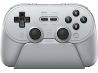 8bitdo PRO 3 BT kontroller (grå) Tilbehør til spillkonsoller