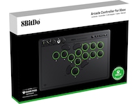 8BitDo arkadekontroller Xbox/PC (svart) Tilbehør til spillkonsoller