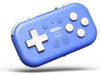 8BitDo Micro Bluetooth-spillkontroller (blå) Tilbehør til spillkonsoller