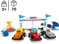 LEGO DUPLO Town F1 Team med racerbiler og sjåfører 10445 LEGO