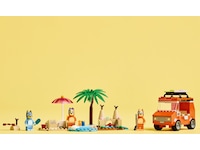 LEGO Bluey Bluey og familiens biltur til stranden 11202 LEGO