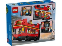 LEGO City 60407 dobbeltdekker for sightseeing (rød) LEGO