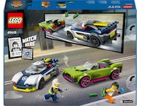 LEGO City politijakt med politibil og muskelbil 60415 LEGO