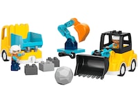 LEGO DUPLO Town 3-i-1 anleggskjøretøy 10475 LEGO