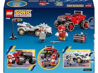 LEGO Sonic Silvers bil mot Knuckles monstertruck 77118 LEGO