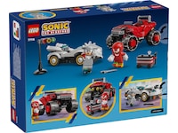LEGO Sonic Silvers bil mot Knuckles monstertruck 77118 LEGO