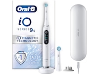 Oral-B iO 9 elektrisk tannbørste (hvit) + 3pk børstehoder Elektriske tannbørster