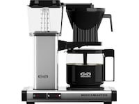 Moccamaster Automatic 53745 kaffetrakter (polert sølv) + melkeskummer Kaffetraktere