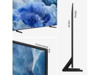 Samsung 55" Q8FA QLED 4K smart-TV (2025) + lydplanke 50 - 59 tommer TV
