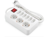 ON 9-veis kompakt strømforgrener 2-pack Skjøtekabel & forgrener