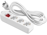 ON 3-vei strømforgrener 3m 2-pack Skjøtekabel & forgrener