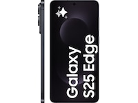 Samsung Galaxy S25 Edge smarttelefon 512GB (titanium jetblack) -B-Grade Demo mobiltelefoner